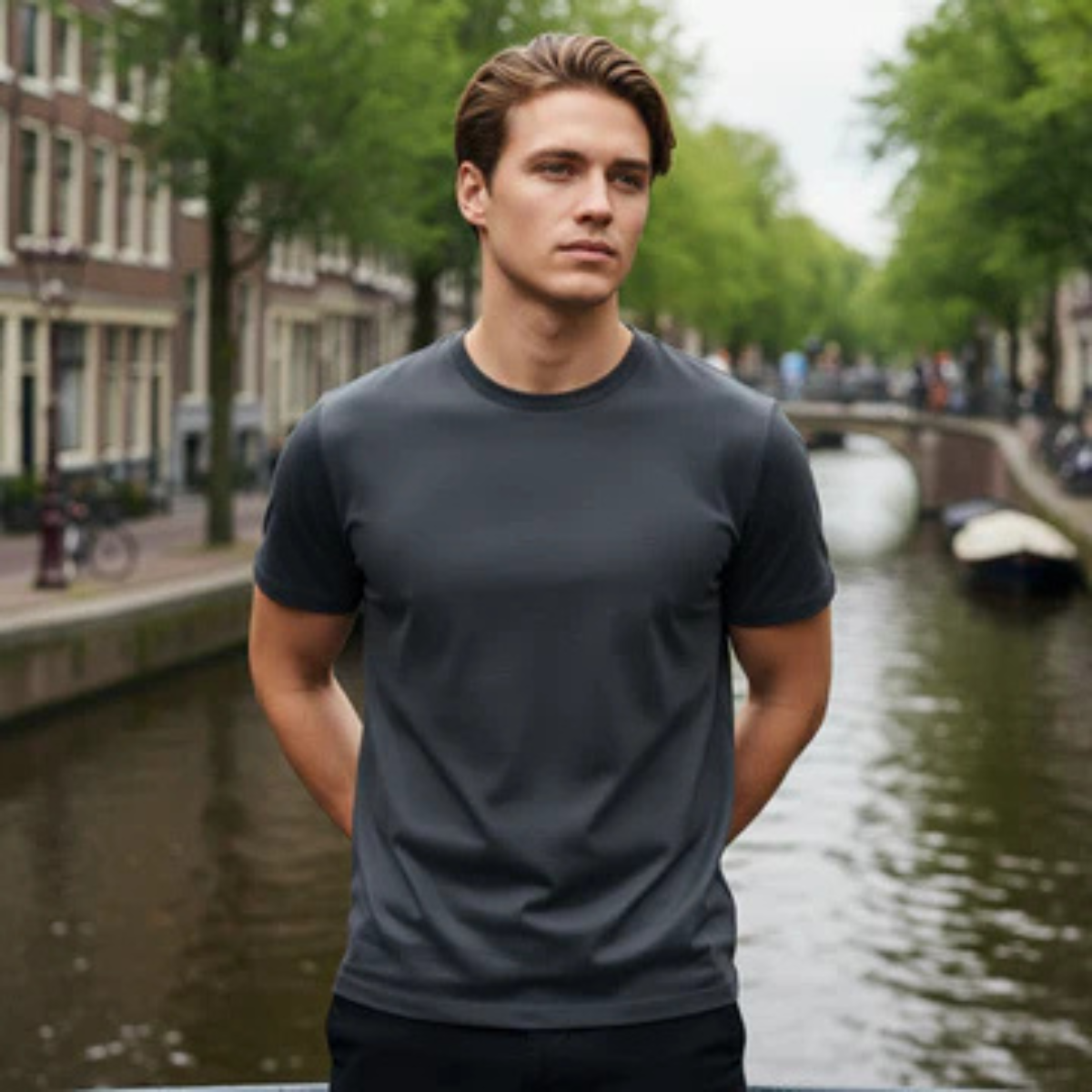 The Wentworth Men’s Premium Crew Neck Cotton T-Shirt