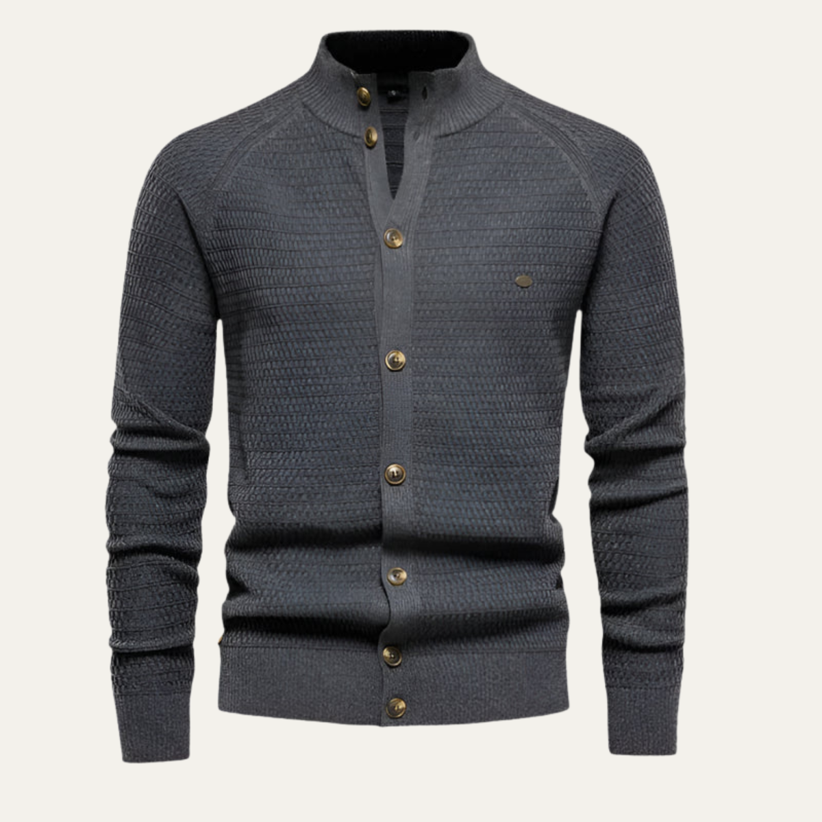 The Stratford Cotton Blend Cardigan for Men