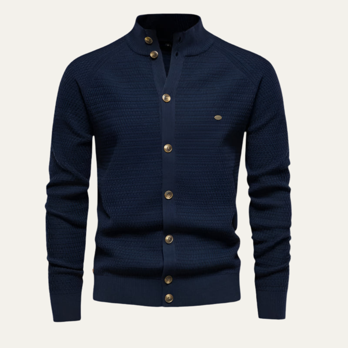 The Stratford Cotton Blend Cardigan for Men
