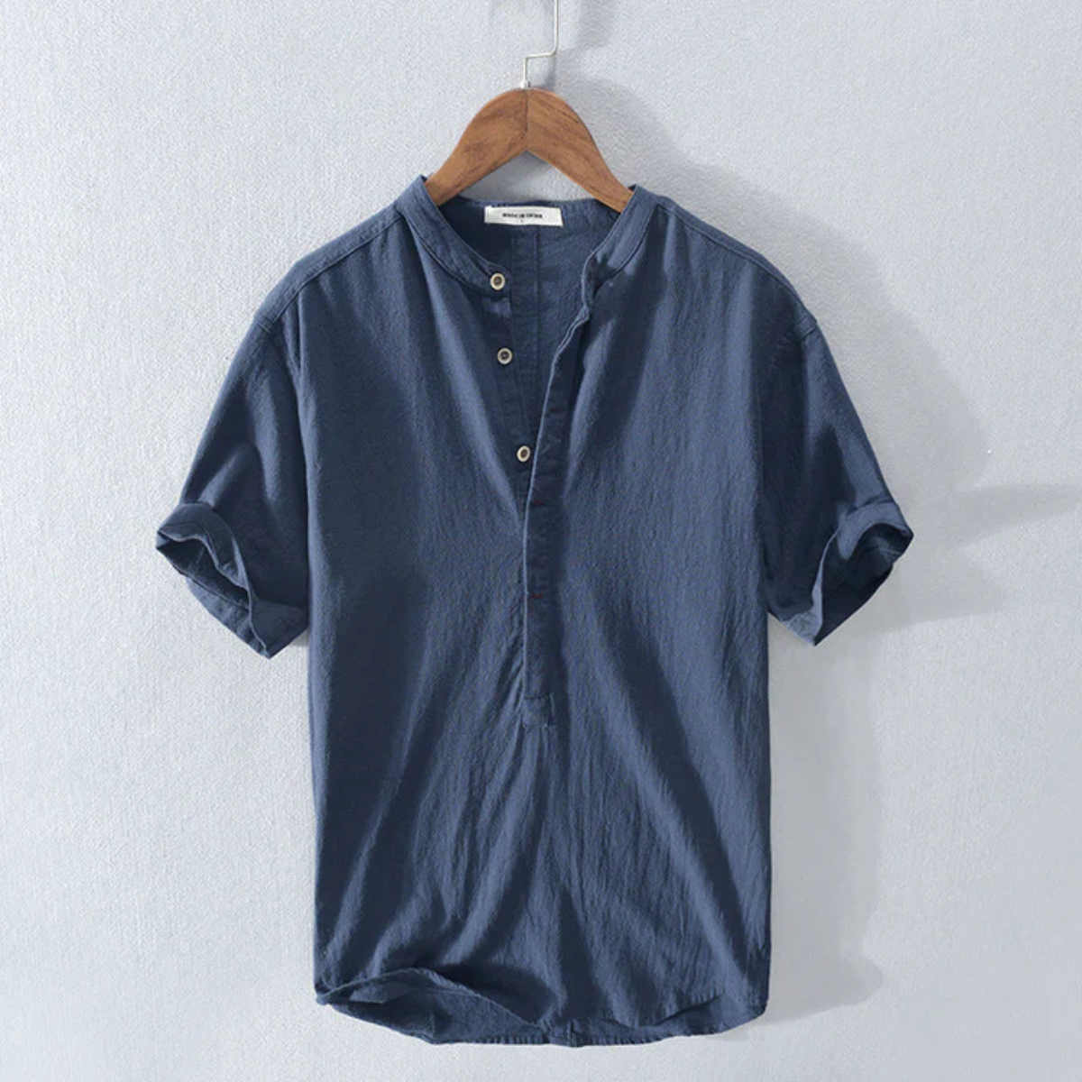 The Voghera Men's Short Sleeve Button Shirt