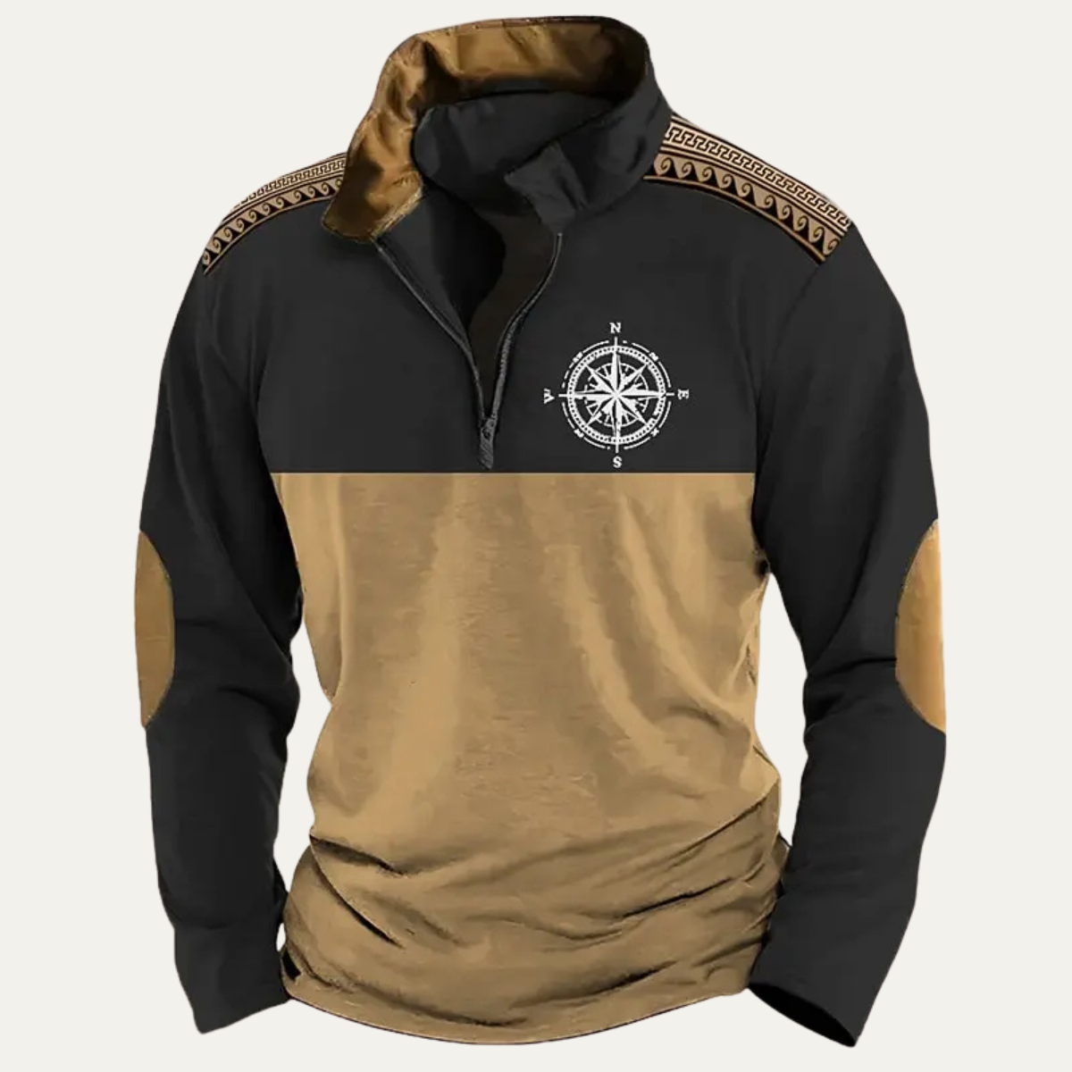 The Savelletri Men’s Casual Lightweight Half Zip Tactical Sweater