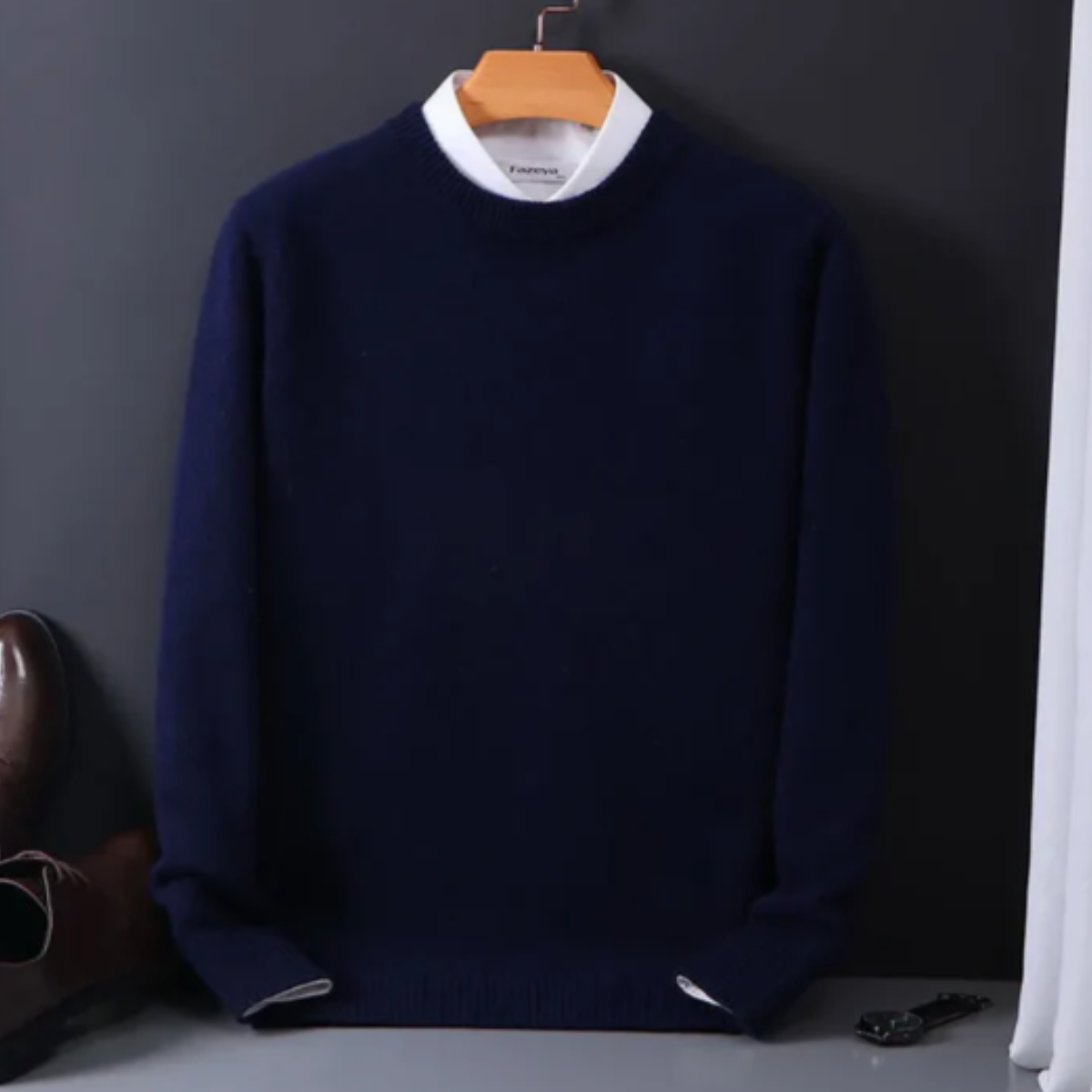 The Prescott Men’s Classic Crew Neck Sweater
