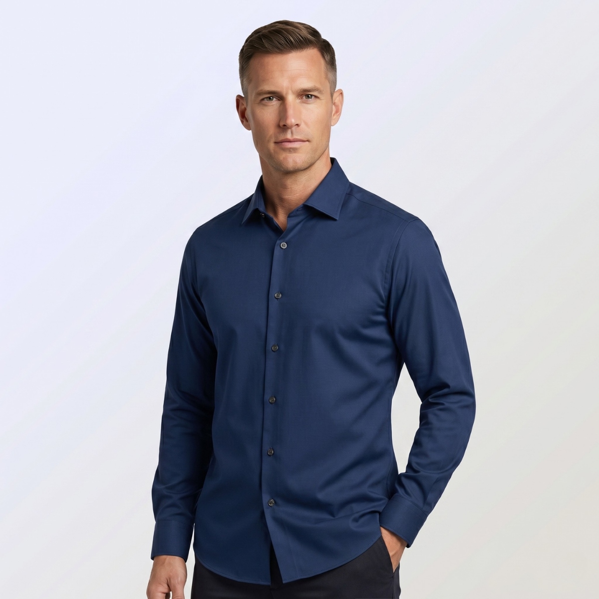 The Yorkminster Men’s Formal Slim Fit Dress Shirt