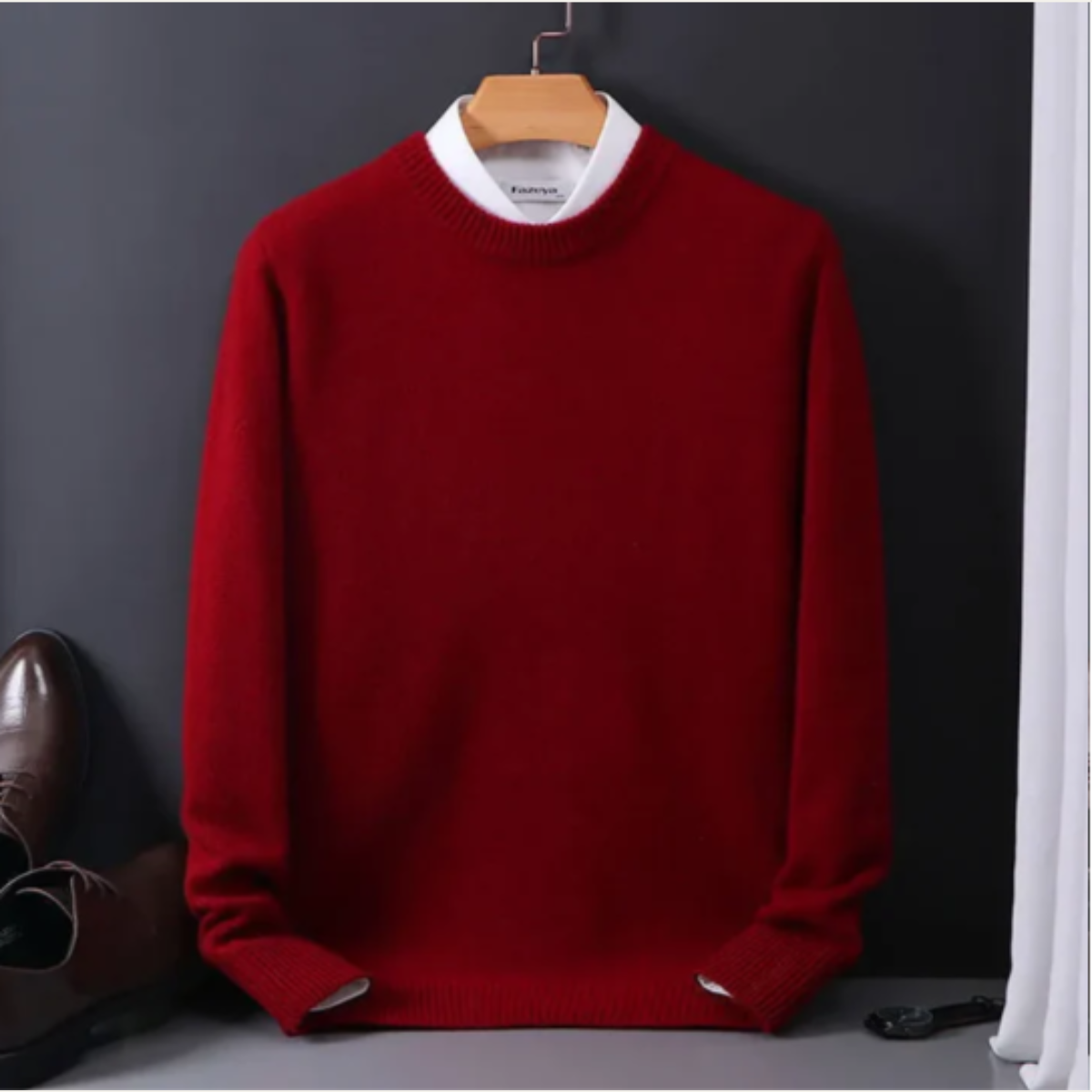 The Prescott Men’s Classic Crew Neck Sweater