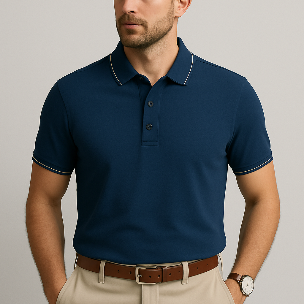 The St. Tropez Summer Polo Shirt for Men